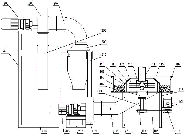 Oil peony seed hulling and cleaning device and process