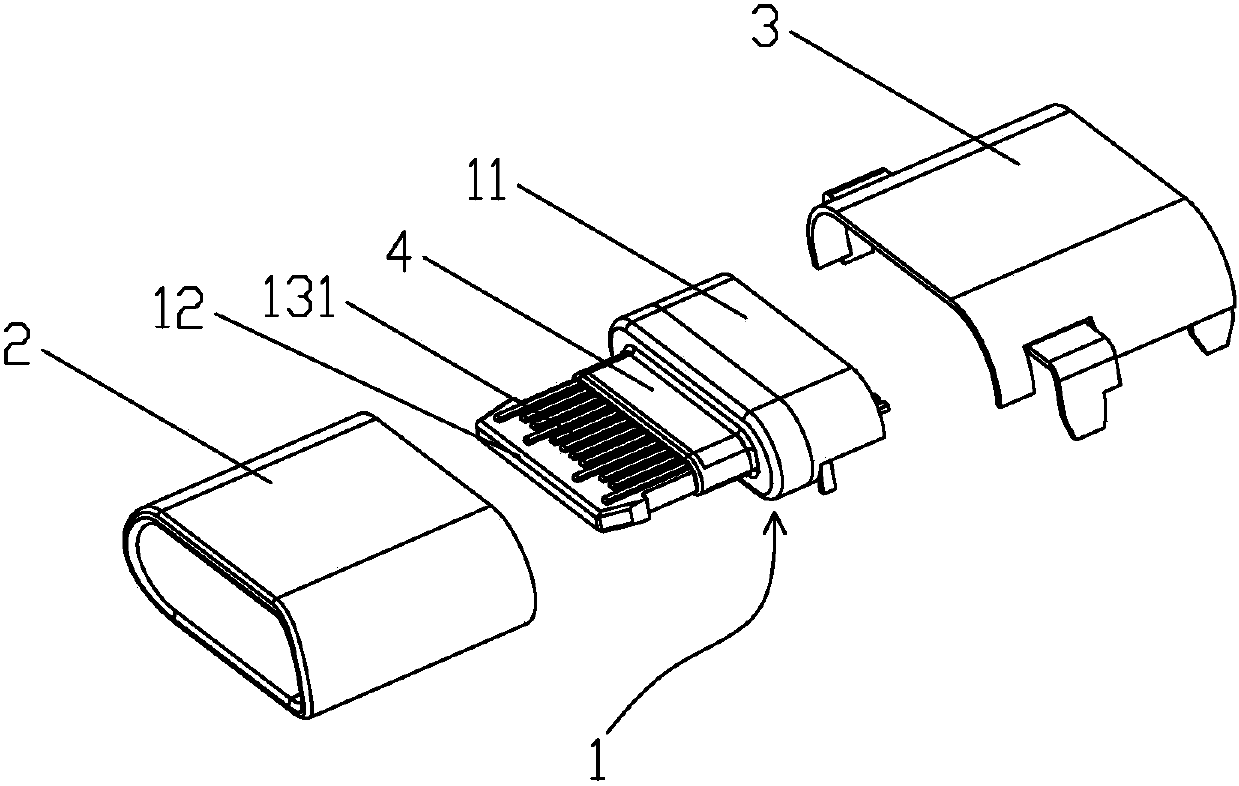 A usb Type‑C connector