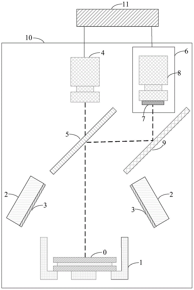 A sandwich biscuit defect detecting device and a method