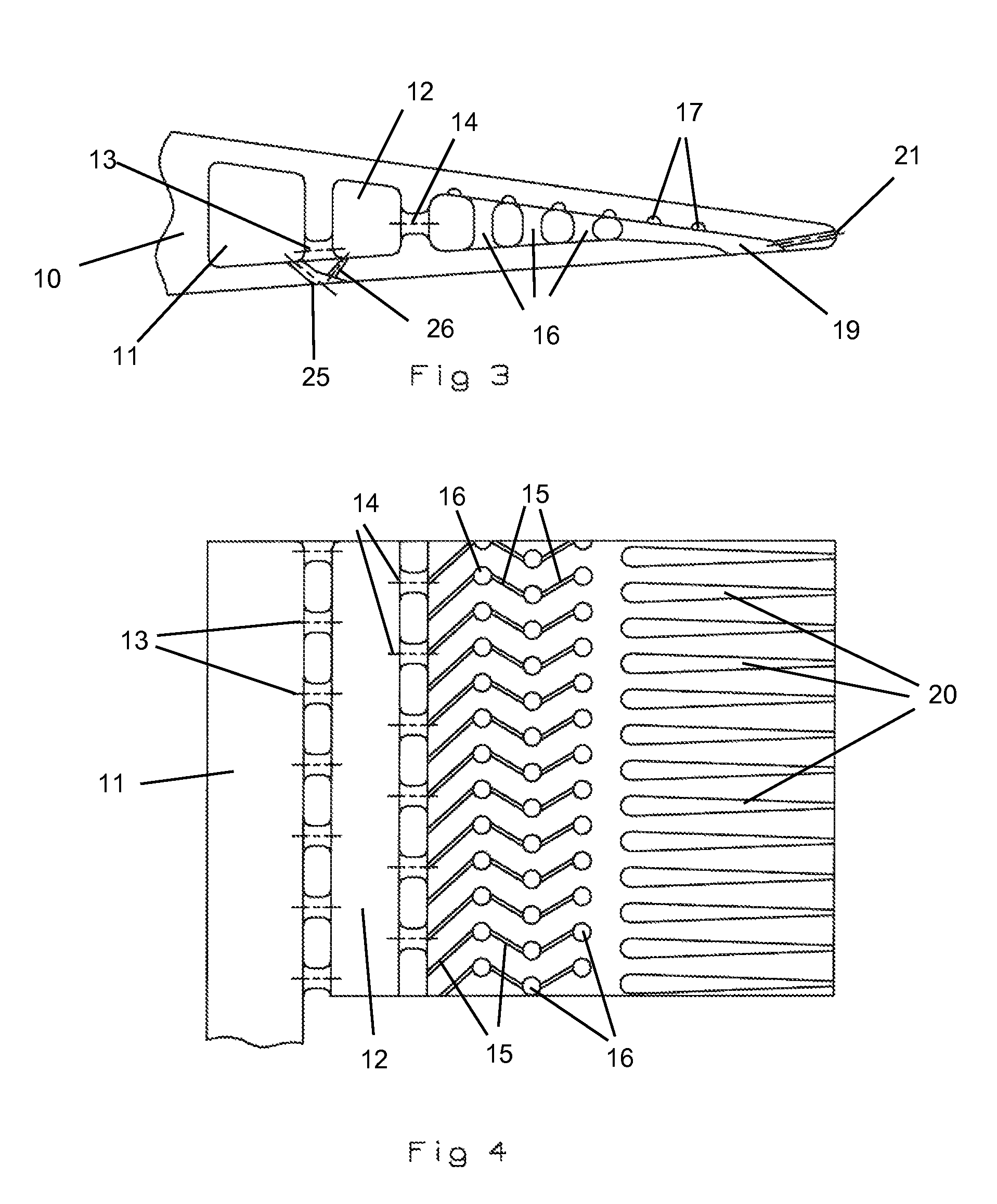 Turbine airfoil with micro cooling channels