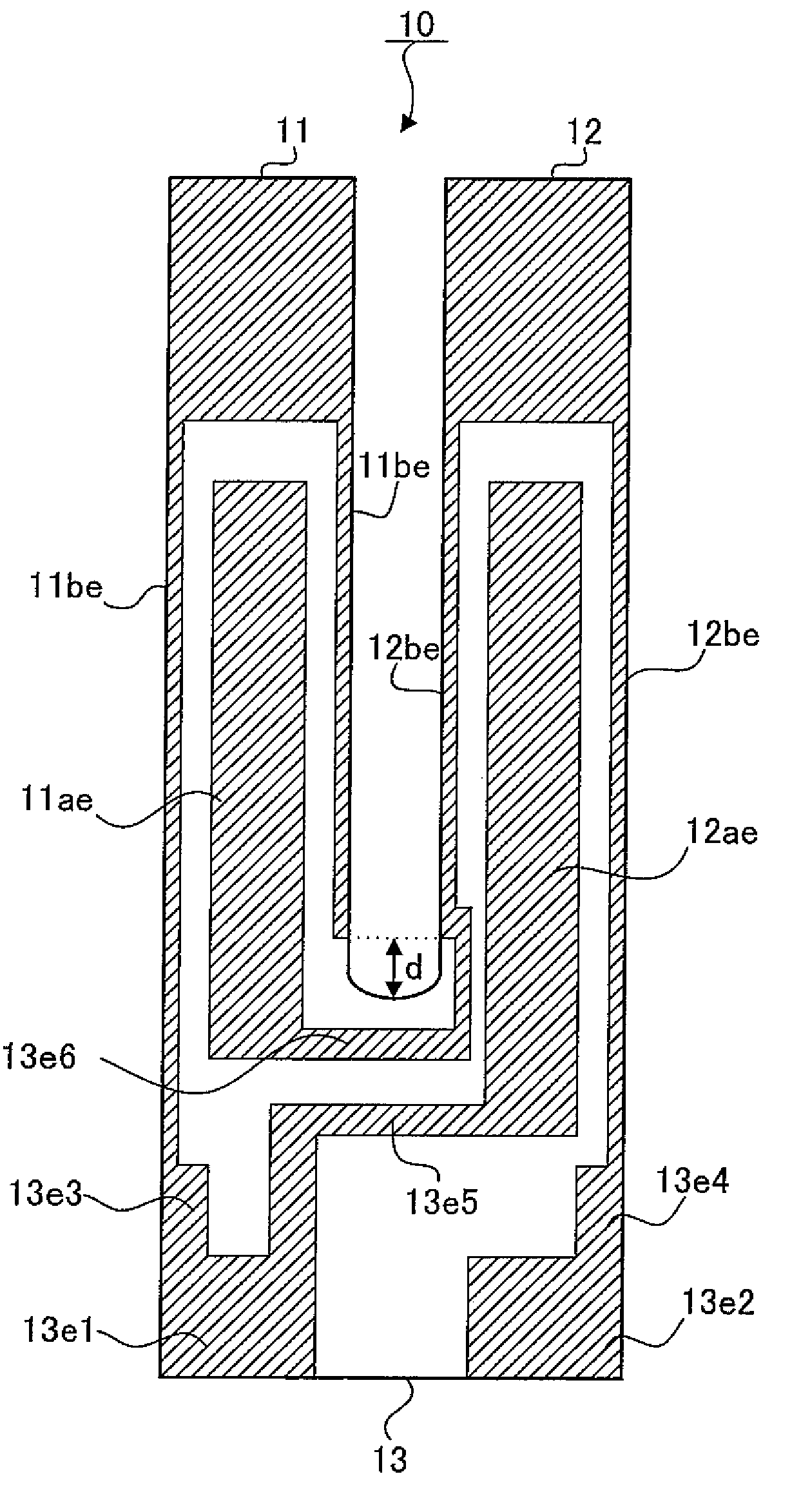 Tuning-fork type piezoelectric vibrating piece and oscillator