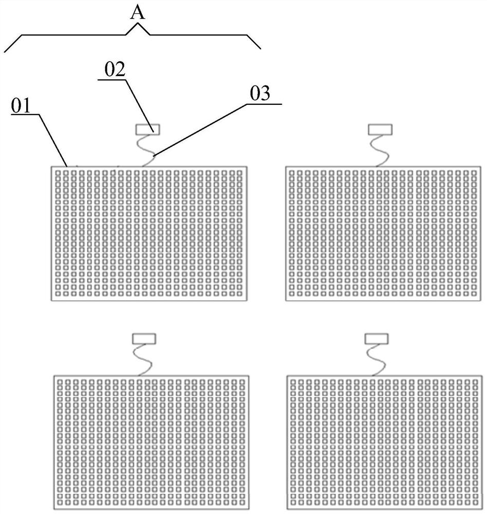 Position adjustment method of floating photovoltaic power station and its floating platform and photovoltaic floating body square array