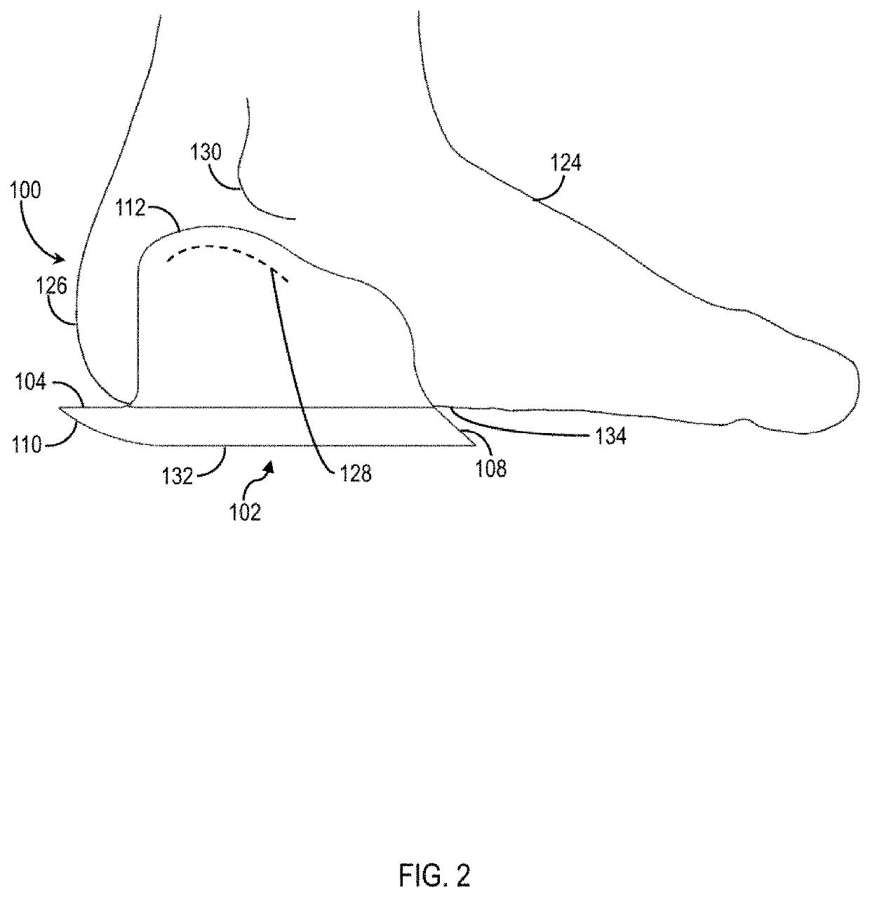 Rearfoot support device