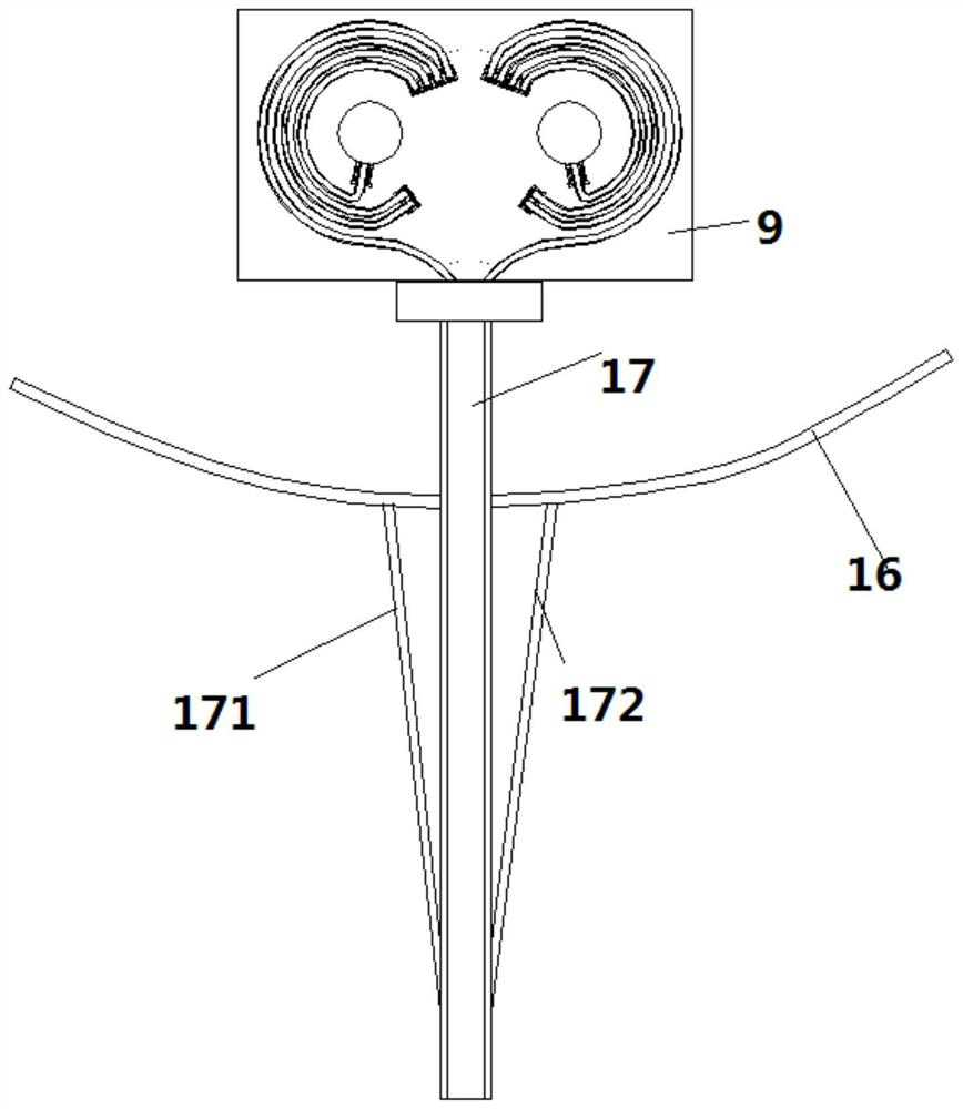 Loop heat pipe solar heat collection device with running reflector