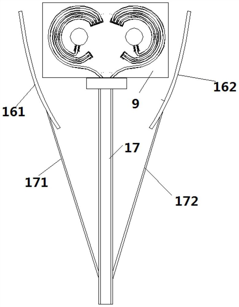 Loop heat pipe solar heat collection device with running reflector