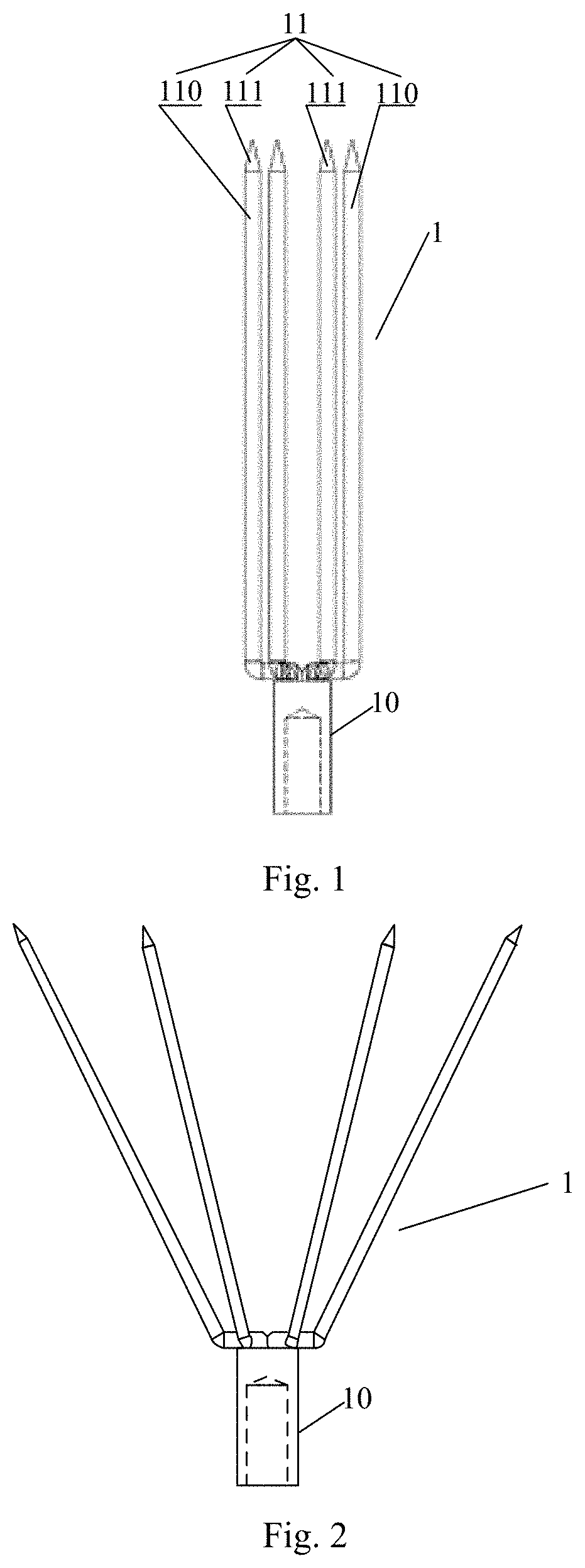 Cardiac implantation device and pacing system