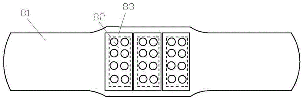 Waist magnetic therapy device