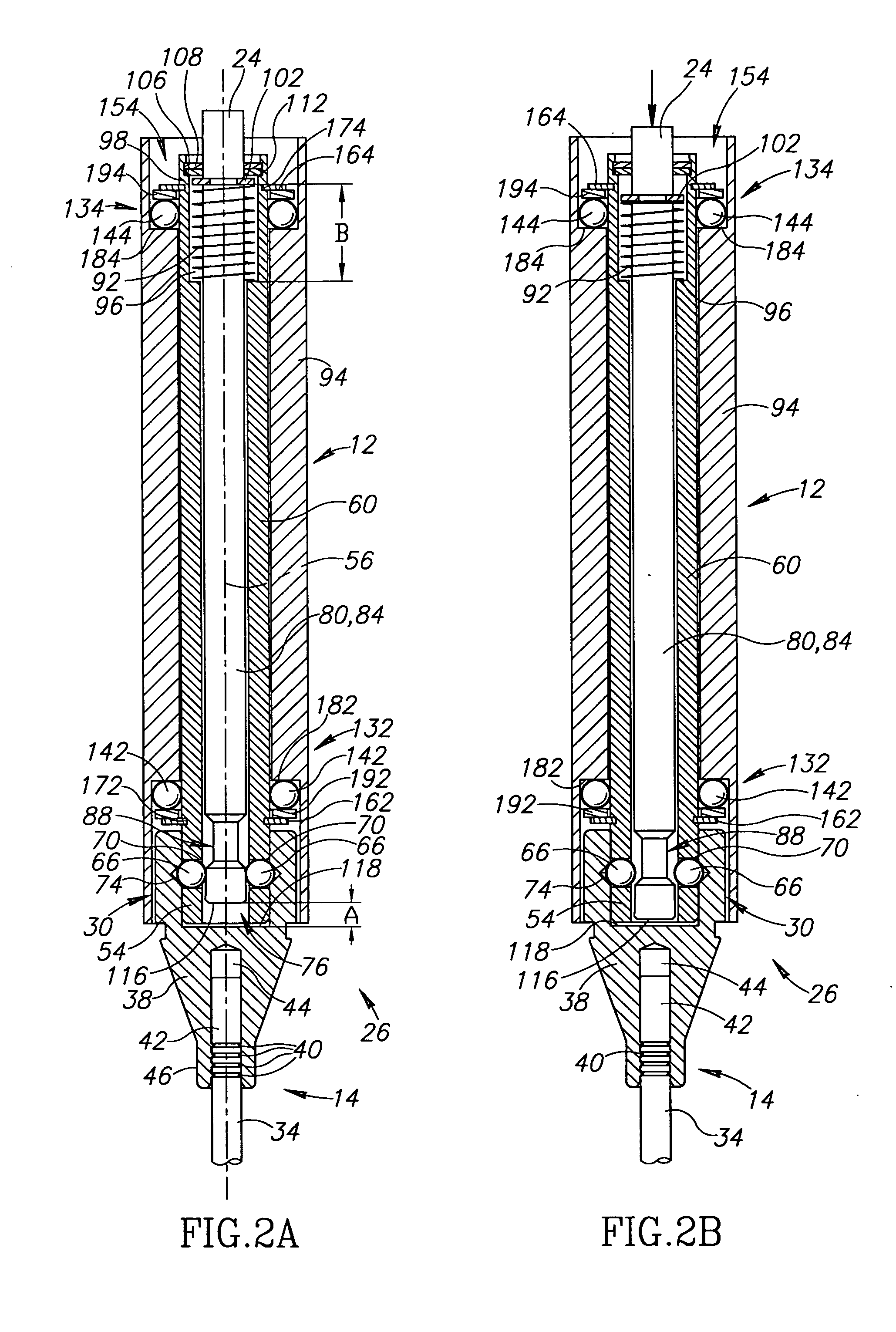 Gun barrel cleaning device with quick-detachable cleaning implement
