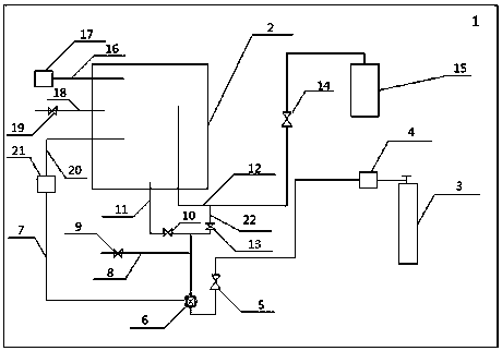 Experimental device and method for preparing natural gas hydrate rock samples by two-step method