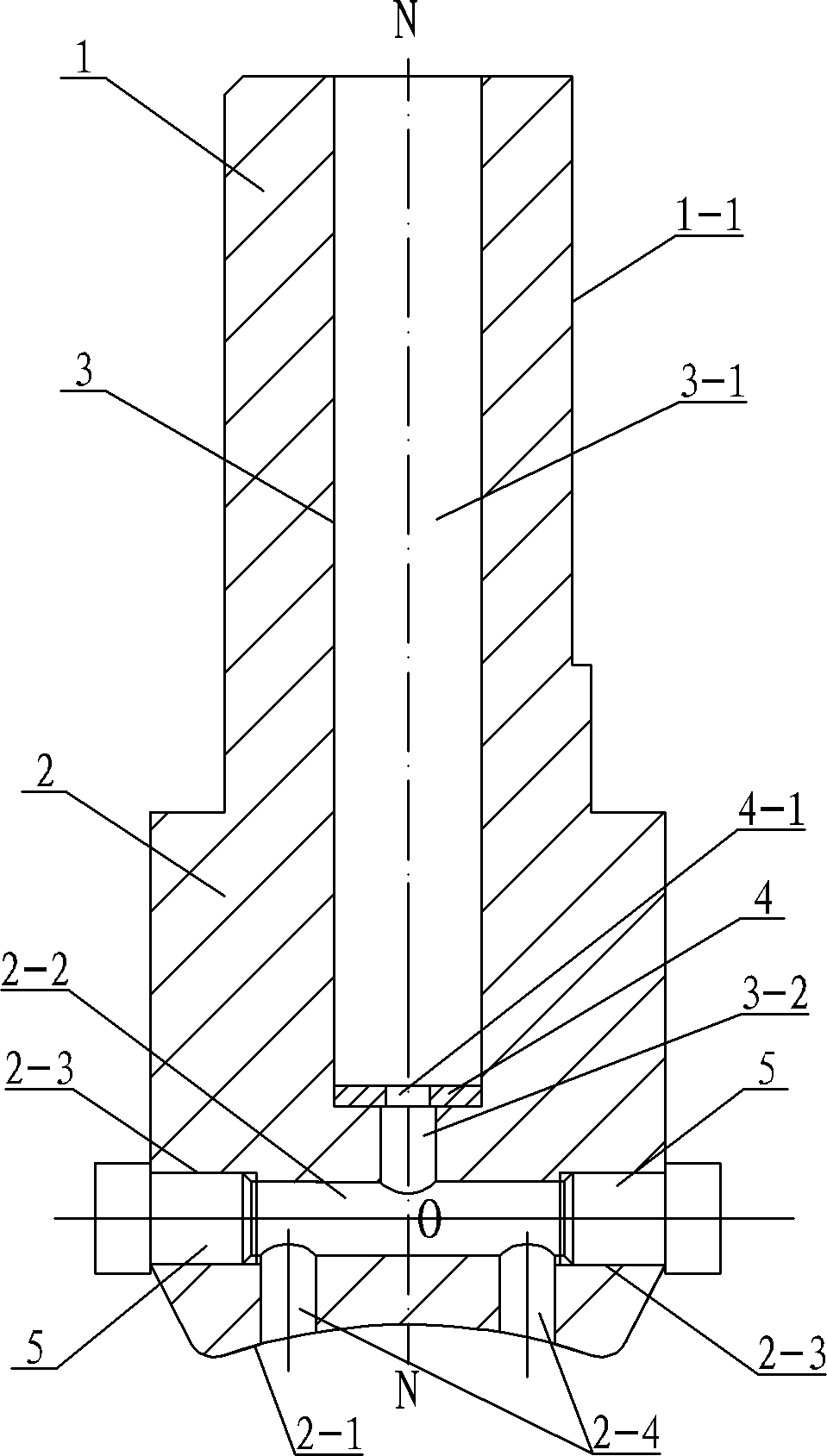 Hollow variable-diameter porous friction head and preparation method for surface composite material of metal material