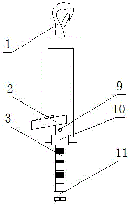 A tool for live replacement of a suspension insulator and its operating method