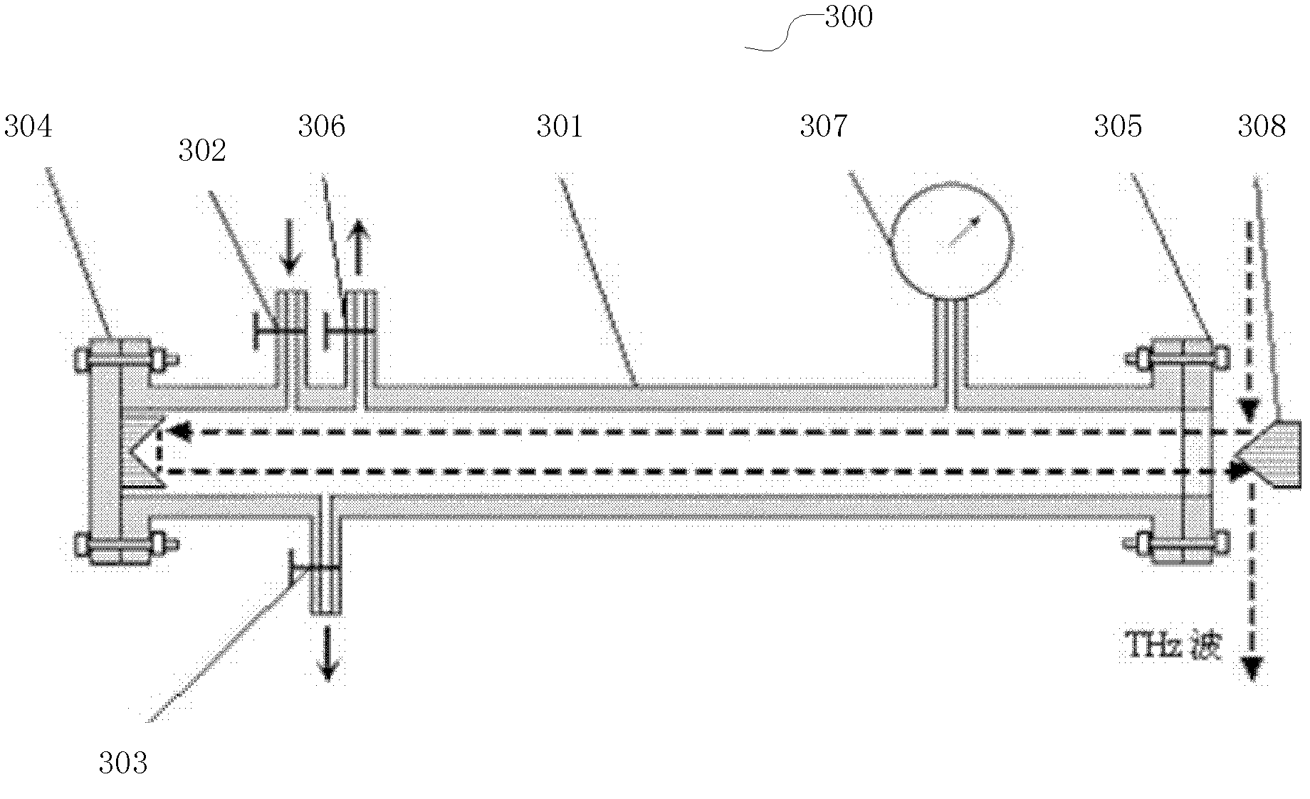 Device, method and system for detecting energy source gas
