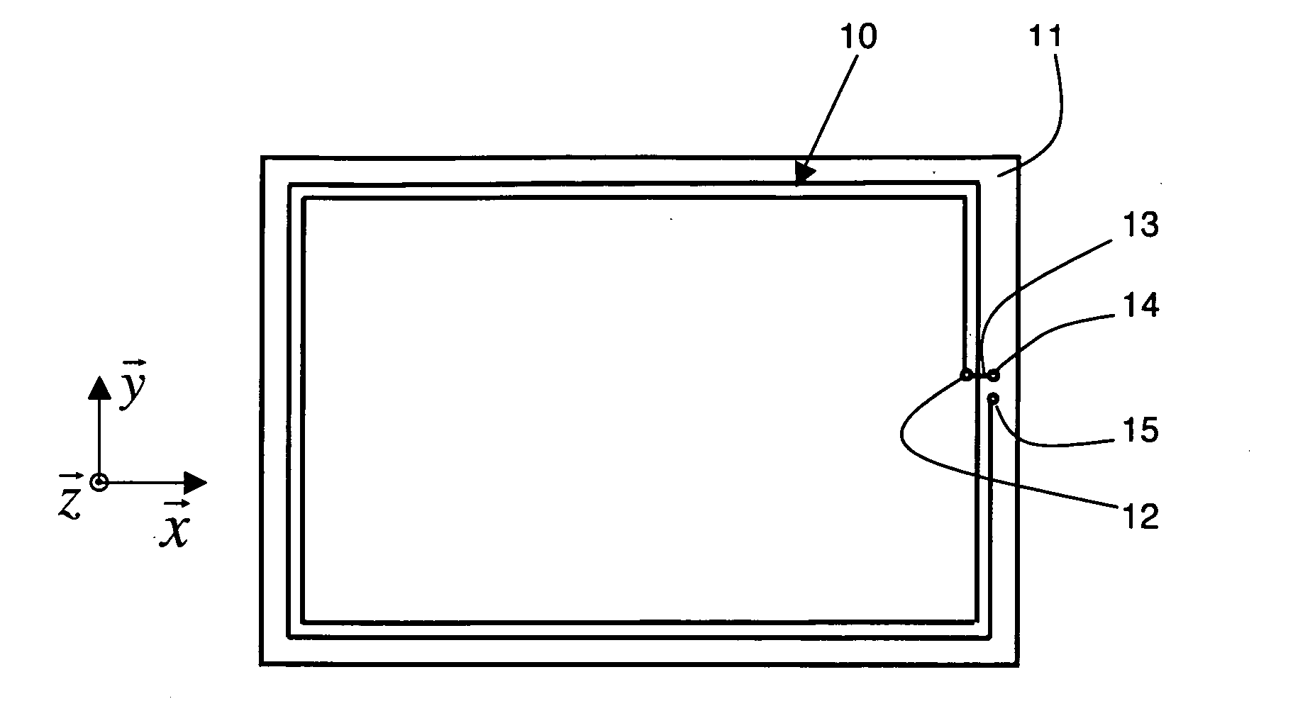 Omnidirectional flat antenna and method of production