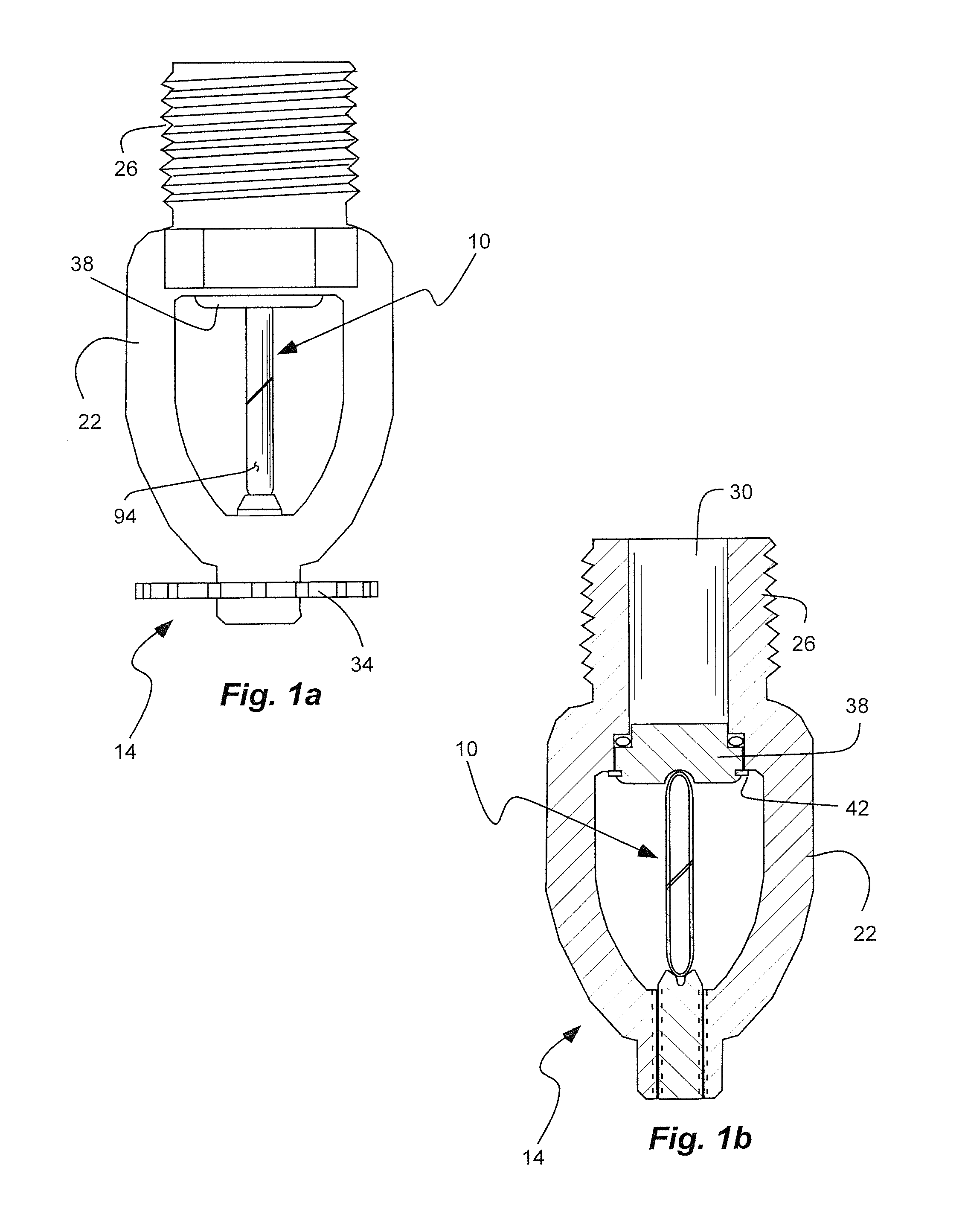 Heat-sensitive trigger for a fire sprinkler valve