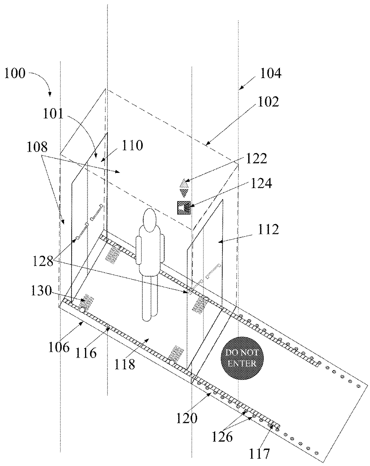 Elevator commuter boarding system and a method thereof