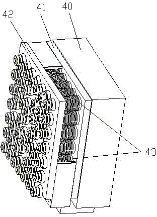 A locking mechanism for a movable mold on a die-casting machine or an injection molding machine