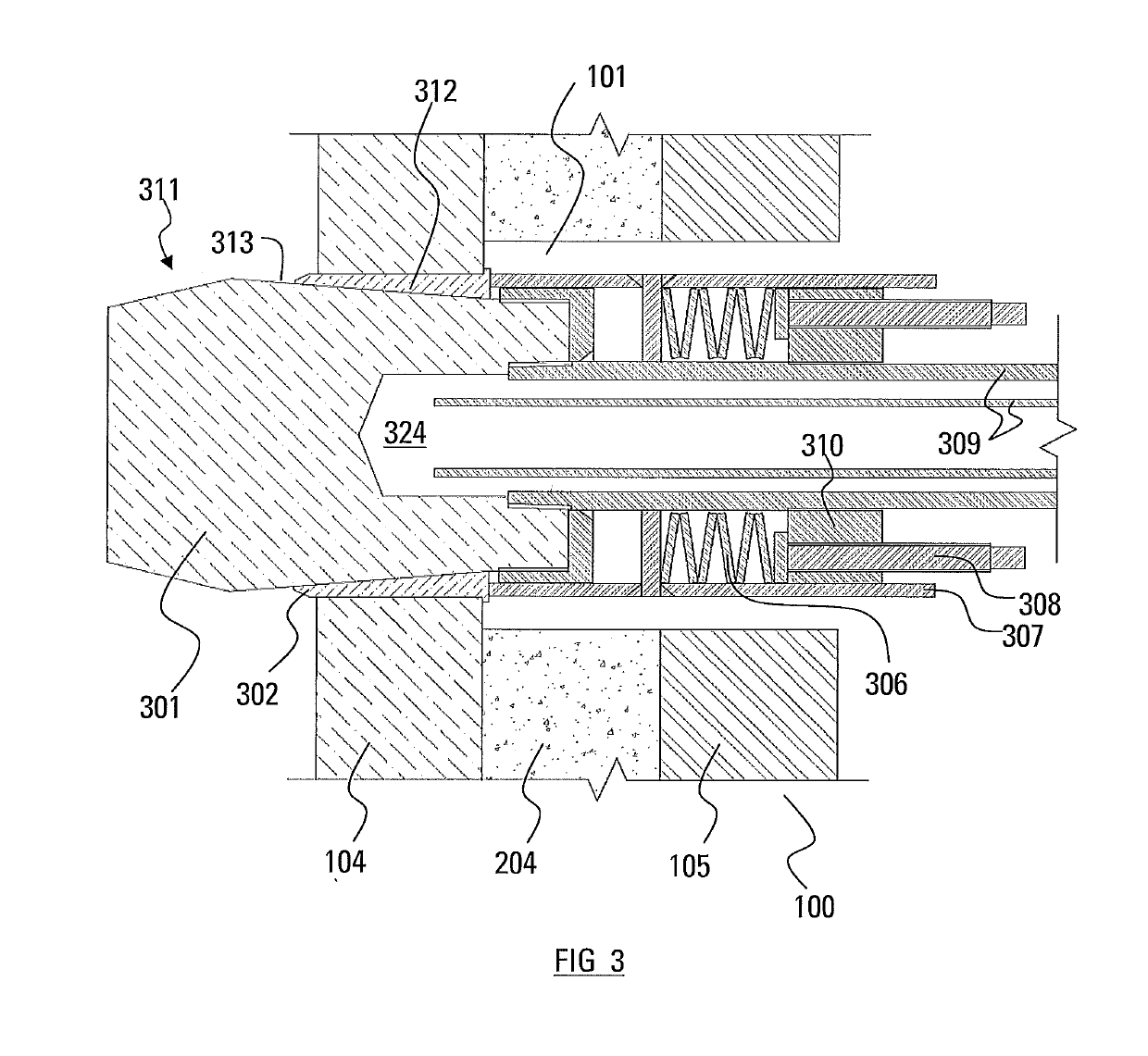 Furnace cooling system with thermally conductive joints between cooling elements