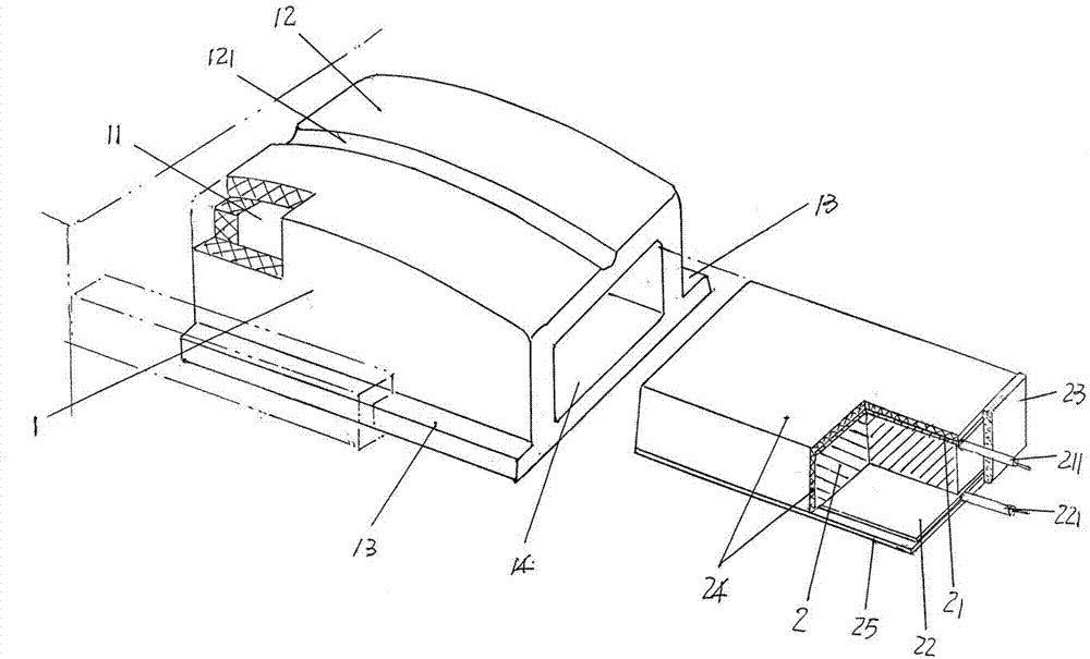 Wetting and ironing method for spinning fiber bundle and PTC ironing device used in the method