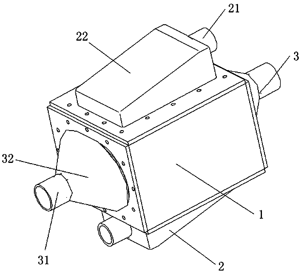 Membrane humidifier for automobile fuel cell power system