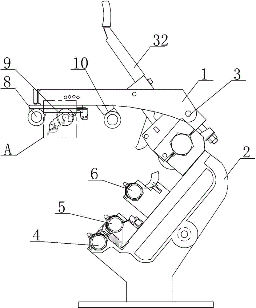 Double-S-curve soft drafting device