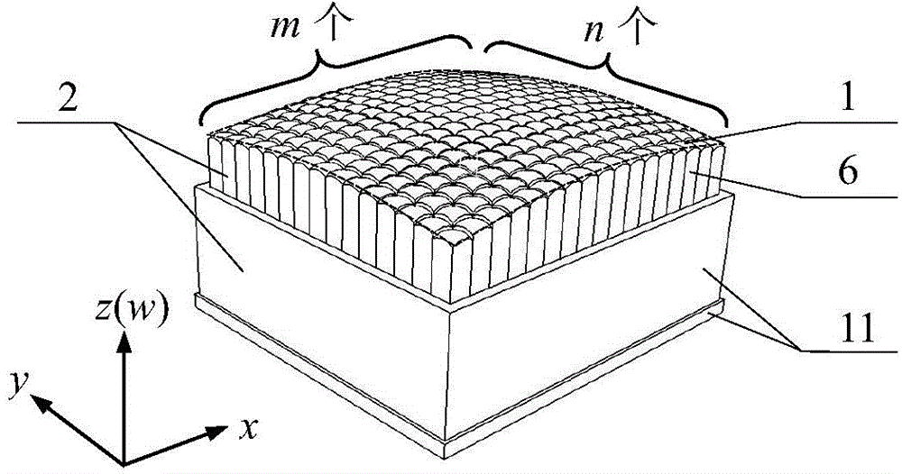 Three-dimensional curved surface stretch forming method based on surface-changing discrete mould