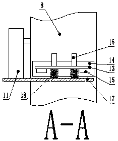 Aquatic abalone feed processing device