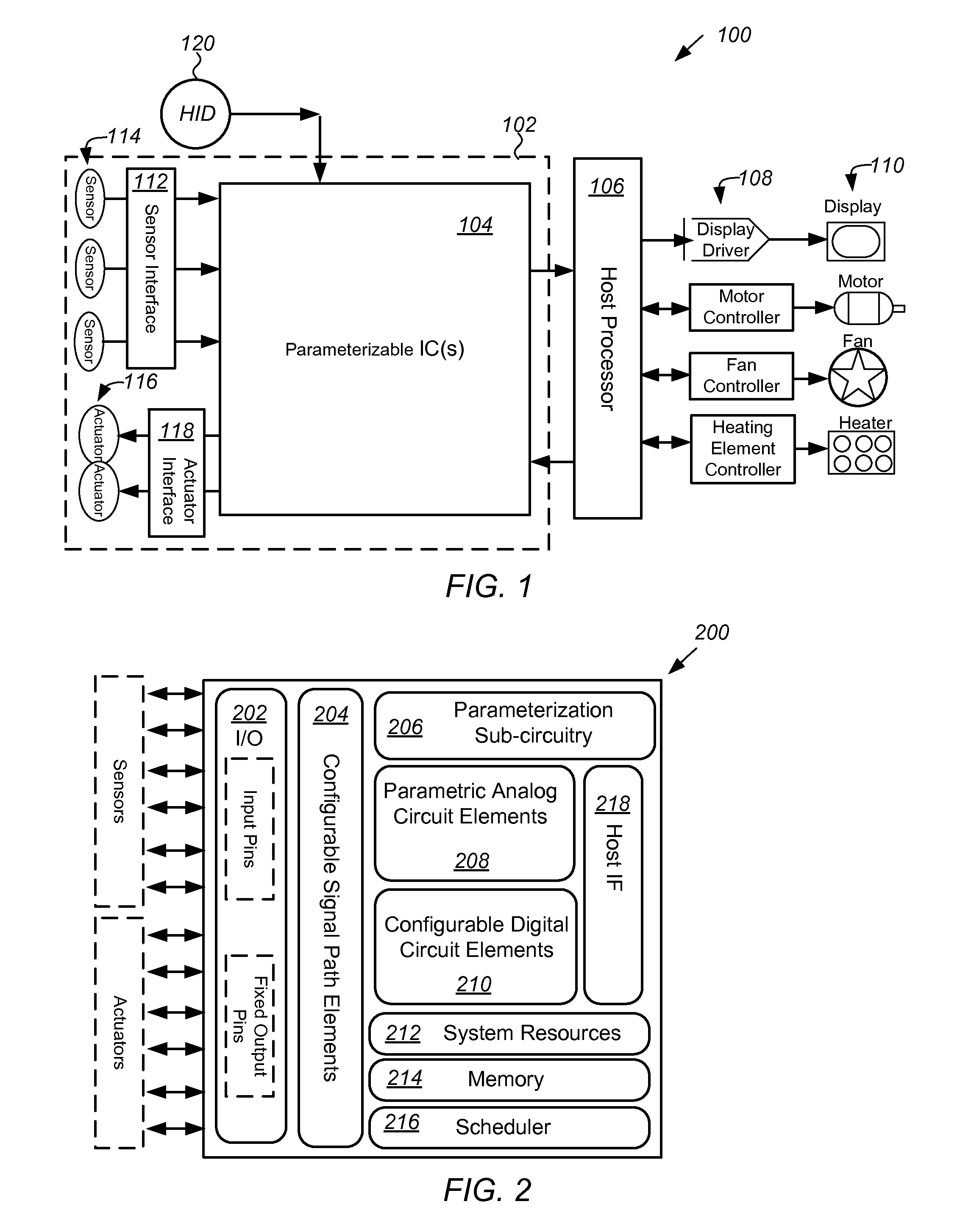 Implementing A Circuit Using An Integrated Circuit Including Parametric Analog Elements