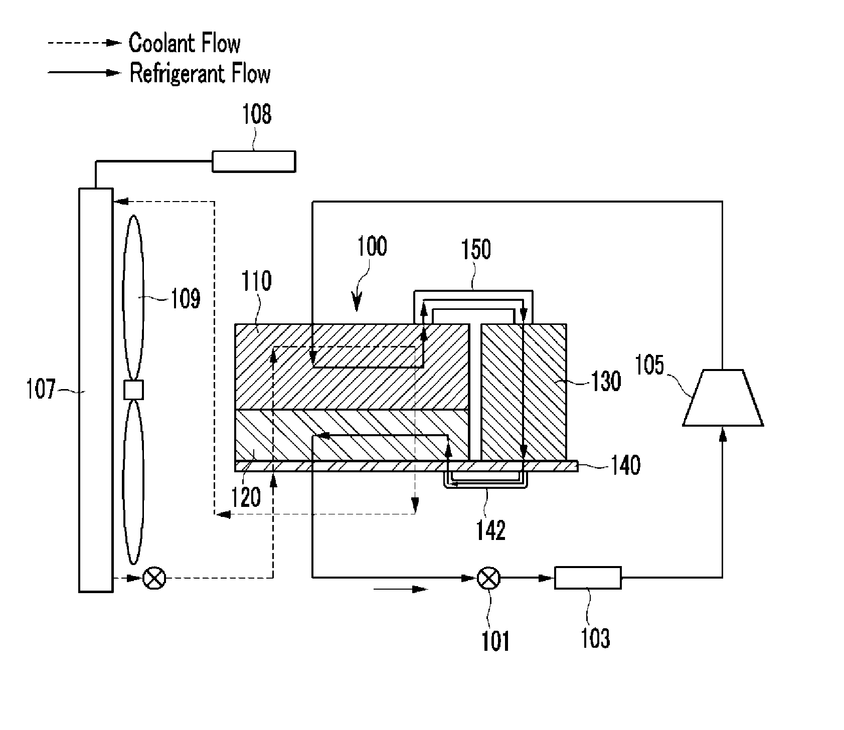 Condenser for vehicle