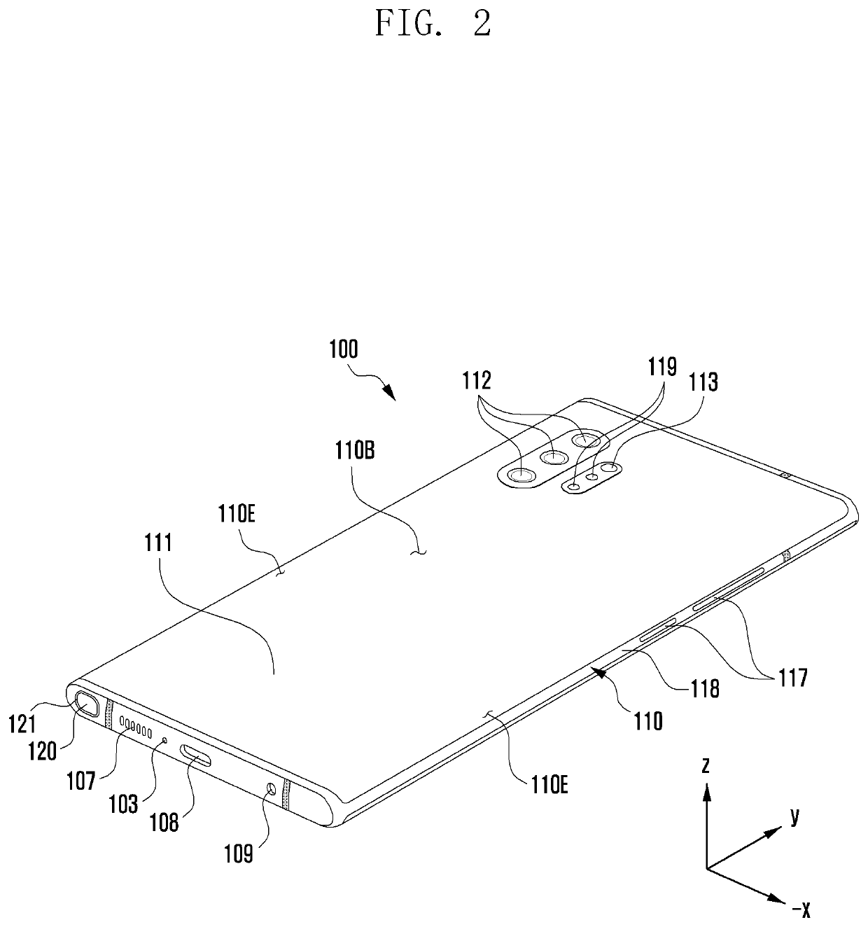 Electronic device including acoustic module