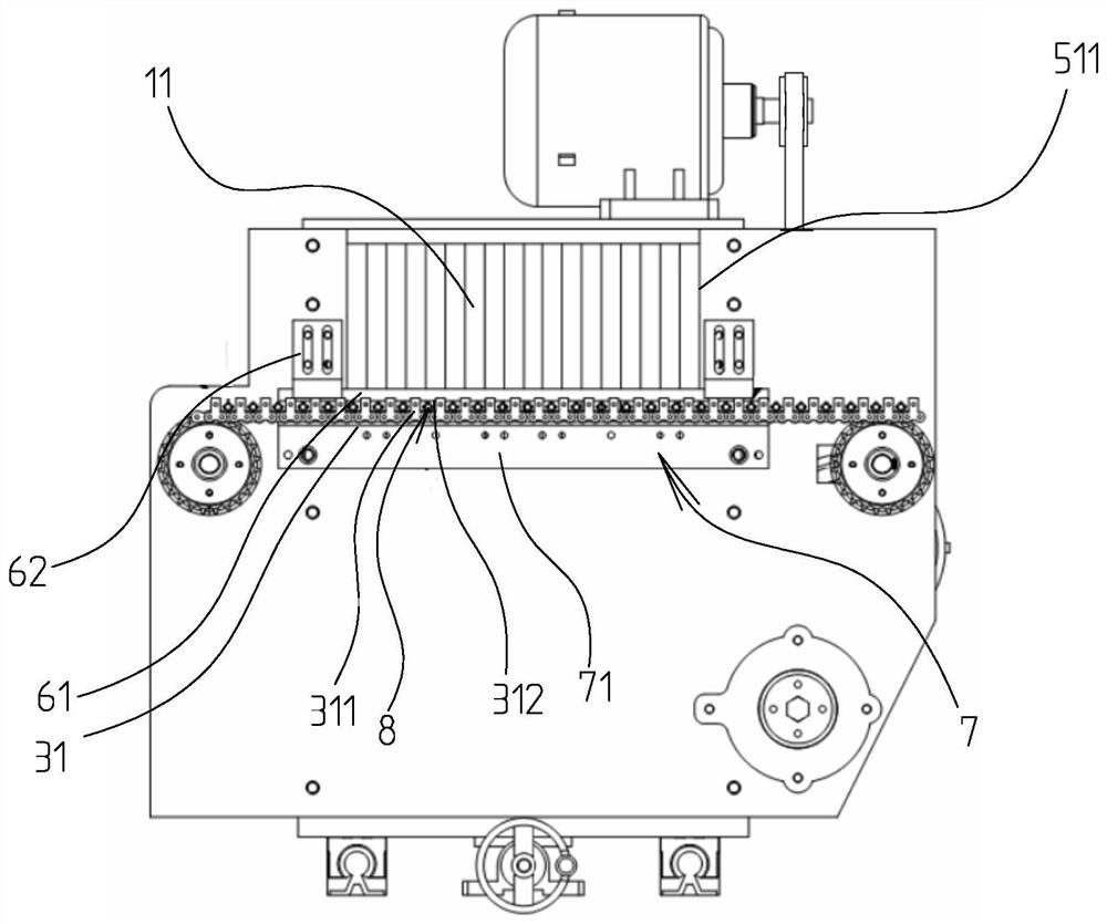 Special-shaped pipe end face treatment device