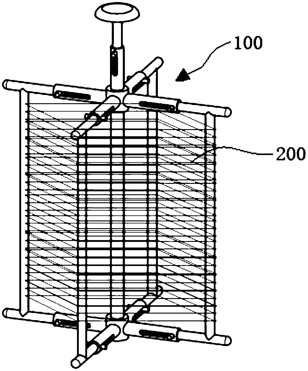 Yarn dyeing system and method and auxiliary device thereof