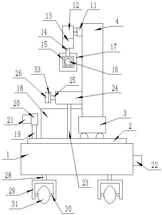 Timber bulge processing device