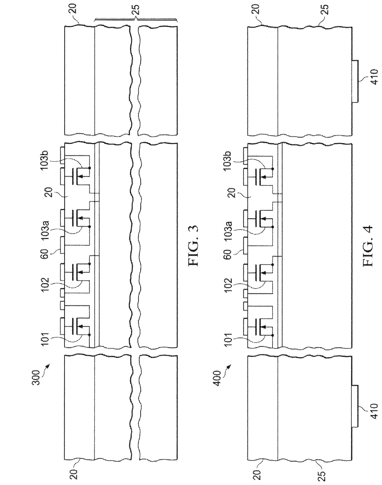 Thinned semiconductor chip with edge support