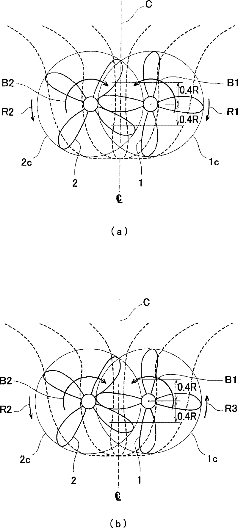 Stern structure of ship