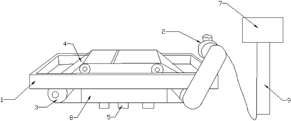 Anti-explosion type permanent magnet iron remover