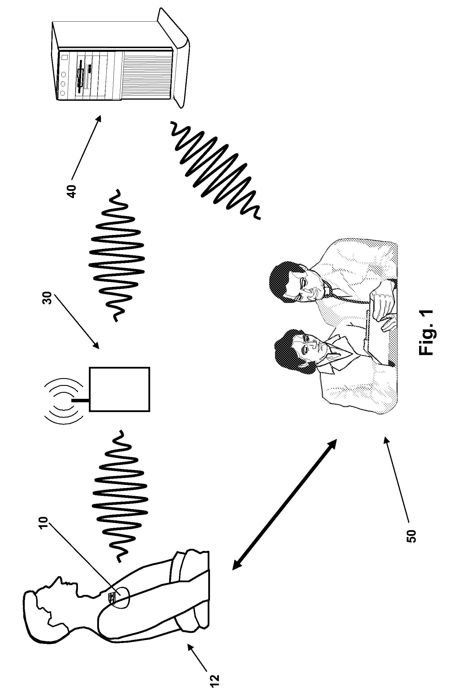 Therapeutic unit and therapeutic system supporting a follow-up examination