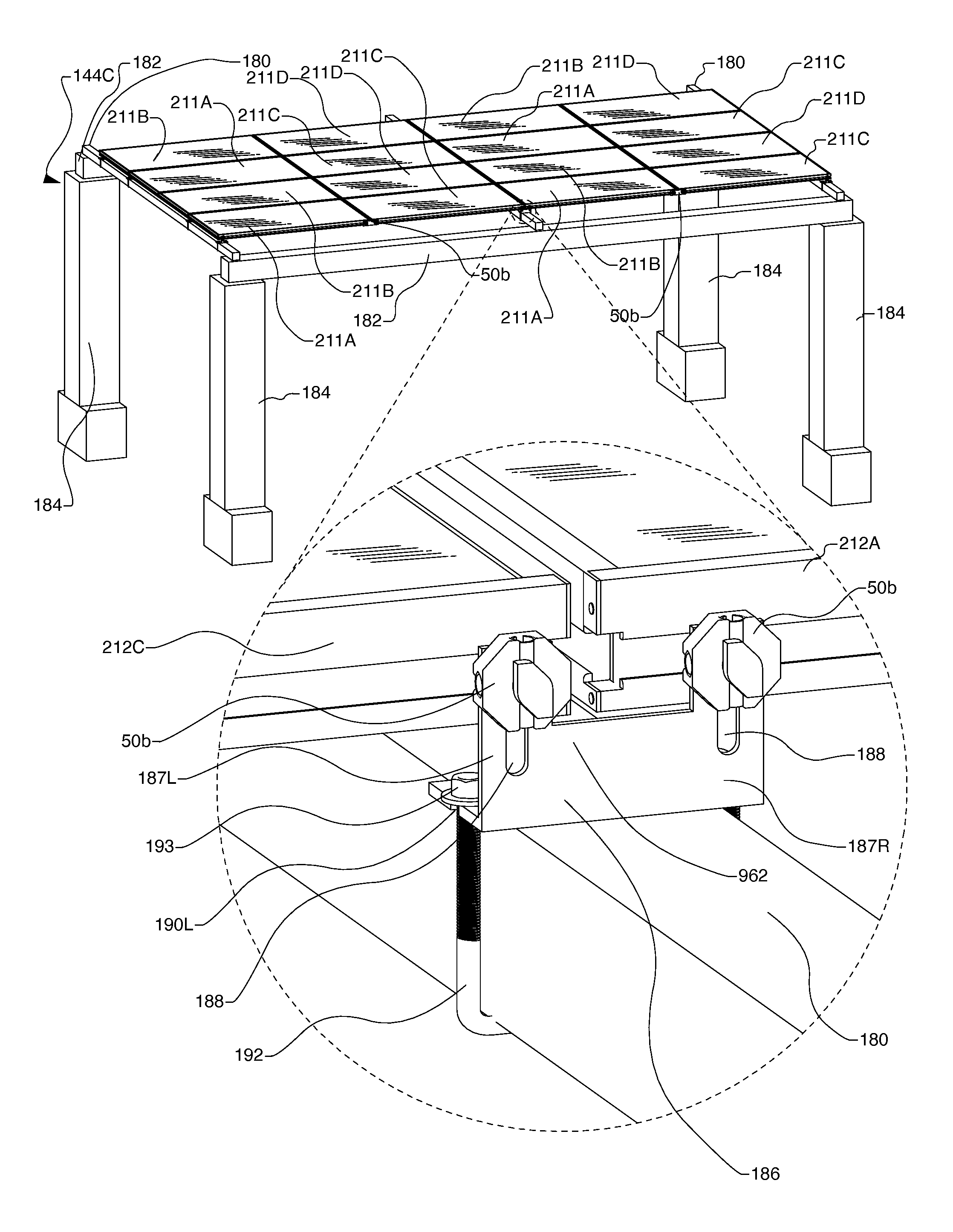 Apparatus for Forming and Mounting a Photovoltaic Array
