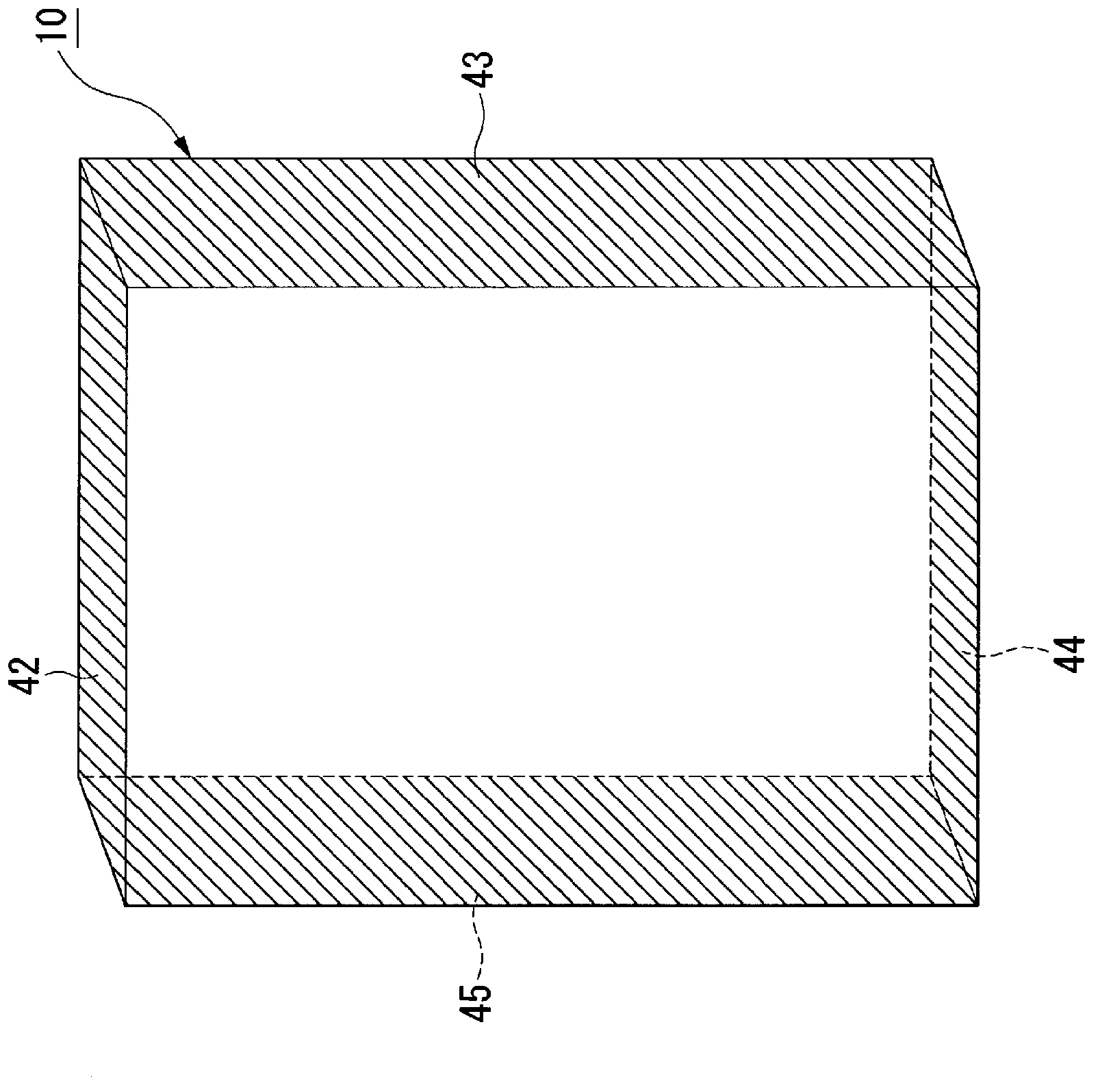 Mobile terminal device and display method for touch panel in mobile terminal device