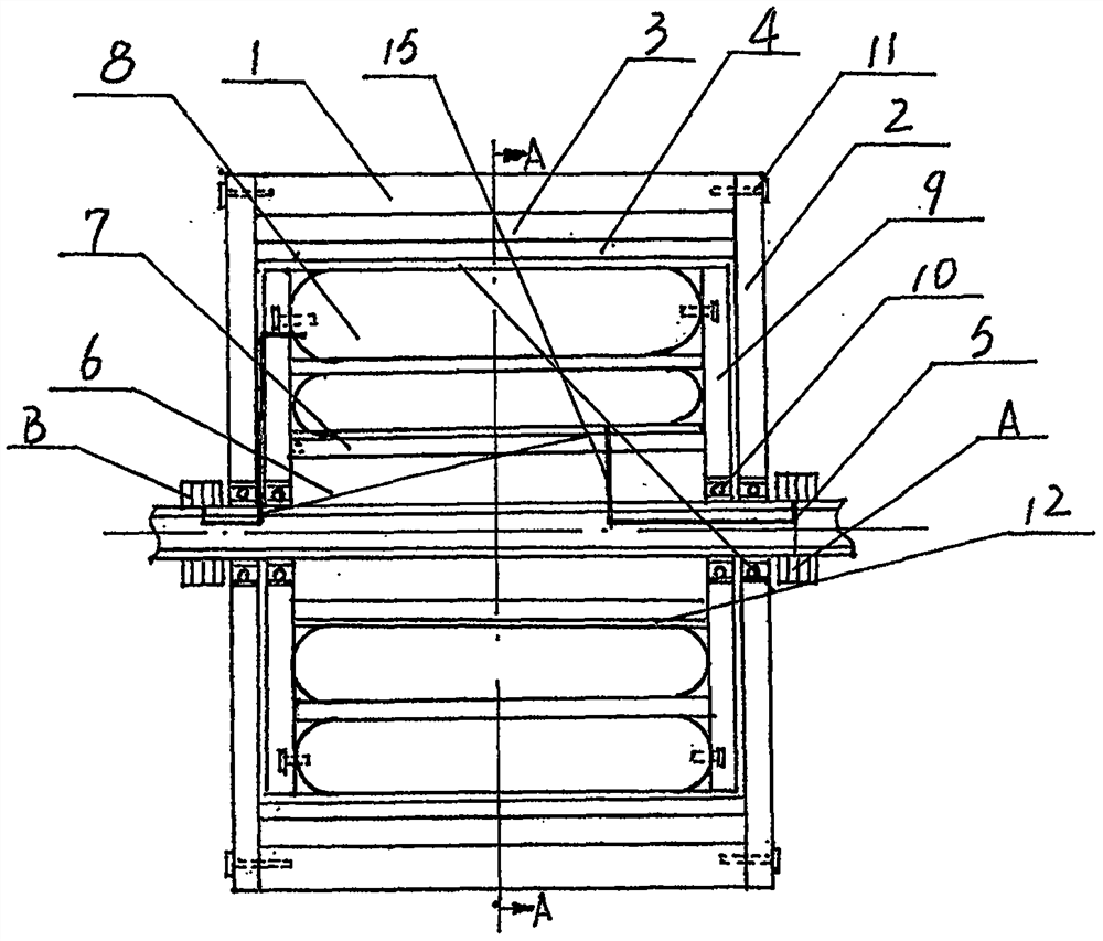 Power acting and power generating all-in-one machine