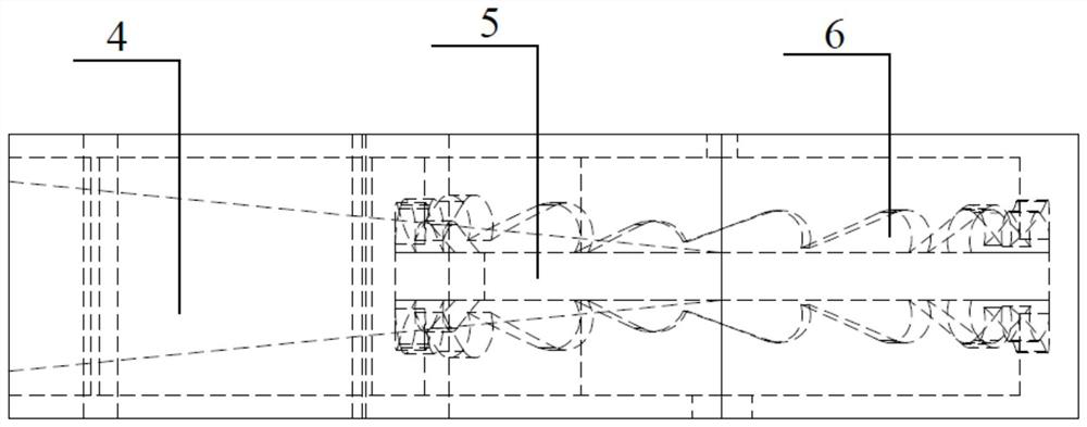 Gas well gas and speed increasing and water atomizing device