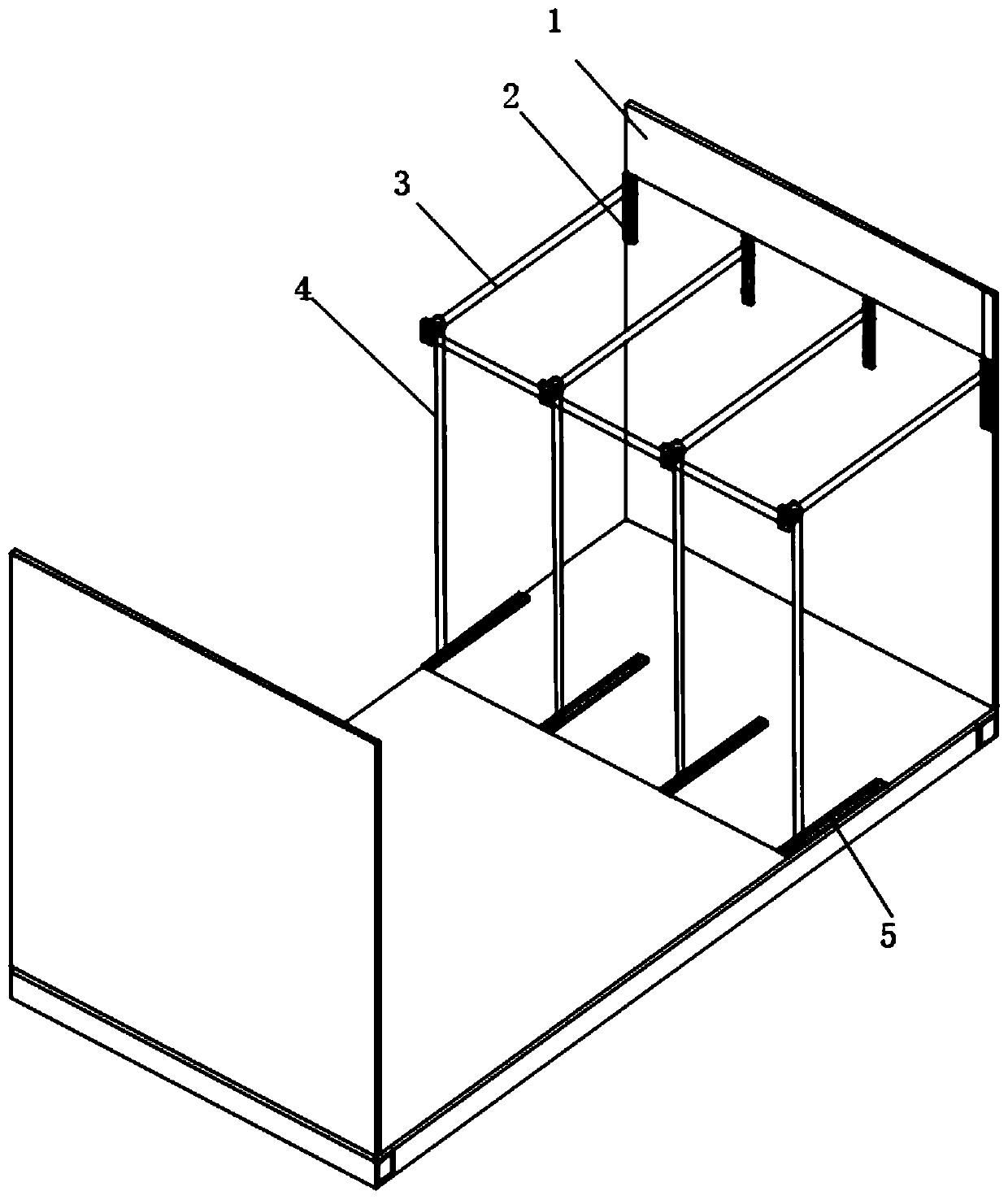 Railway wagon and load limiting device thereof