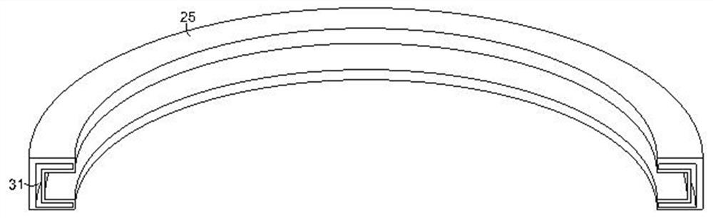 Device for researching irradiation effect of semiconductor electronic material