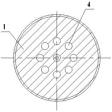 Gas shield device for argon arc welding of titanium material