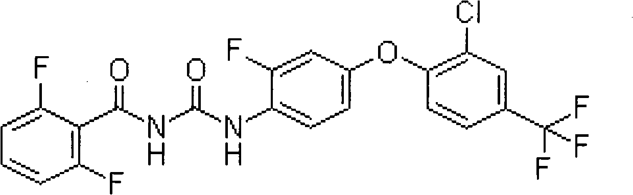 Miticide composition containing spirodiclofen and flufenoxuron