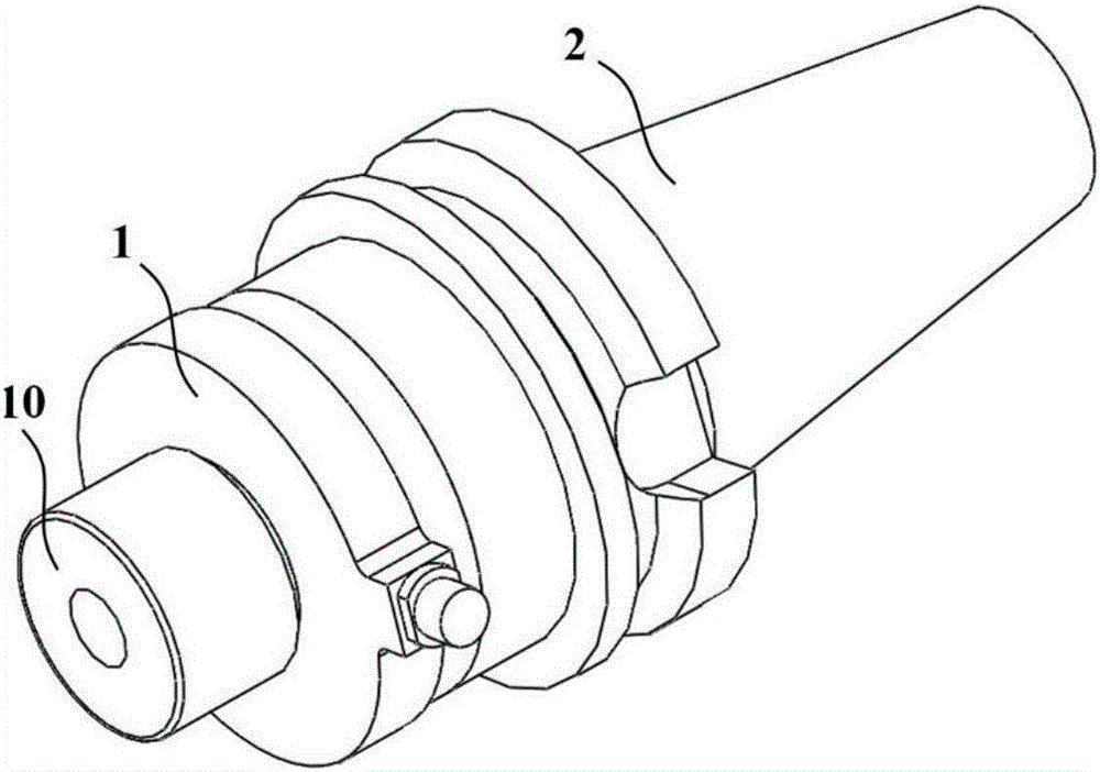 A Side Excitation Ultrasonic Elliptical Vibration Milling Tool Holder