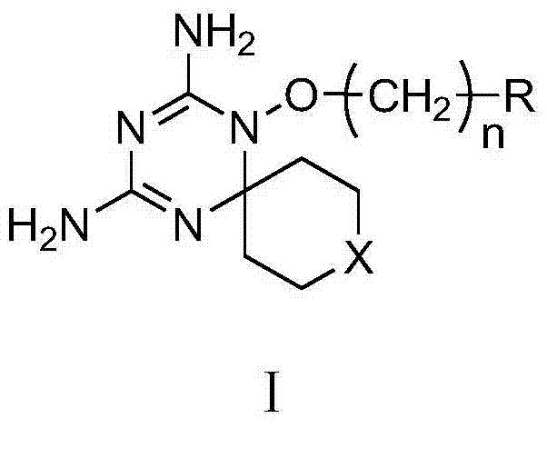 Derivatives and salts of diamino dihydrotriazine, and preparation method, composition and application thereof