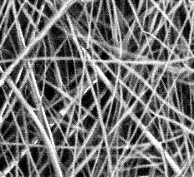 A kind of preparation method of nanofiber air filter material with thickness combination with gradient structure
