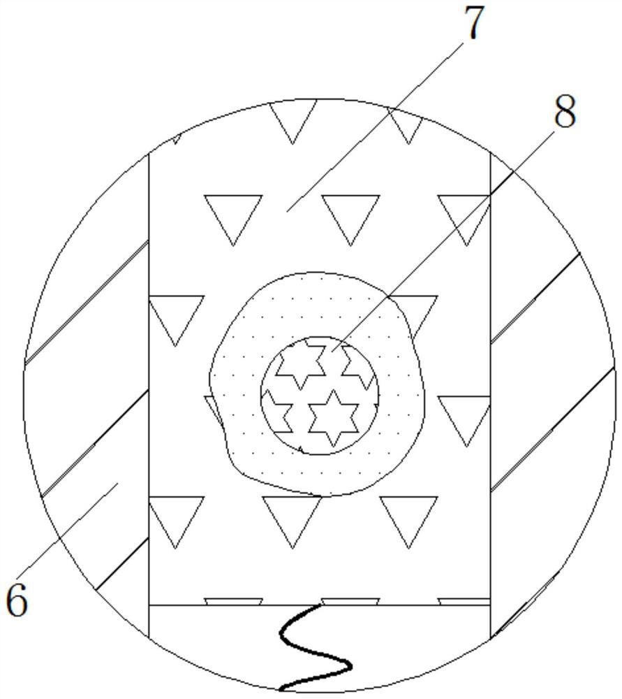 Device for efficiently and automatically clamping and installing chain type hoop