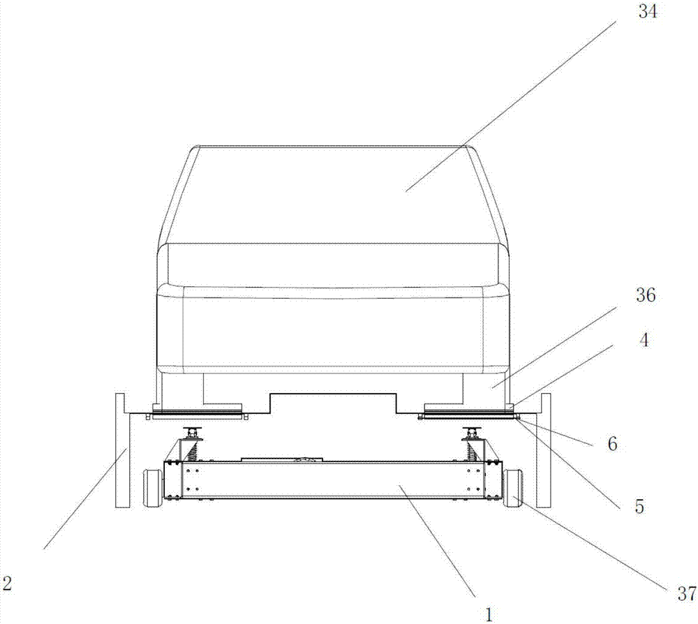 Automobile carrier with car arrester