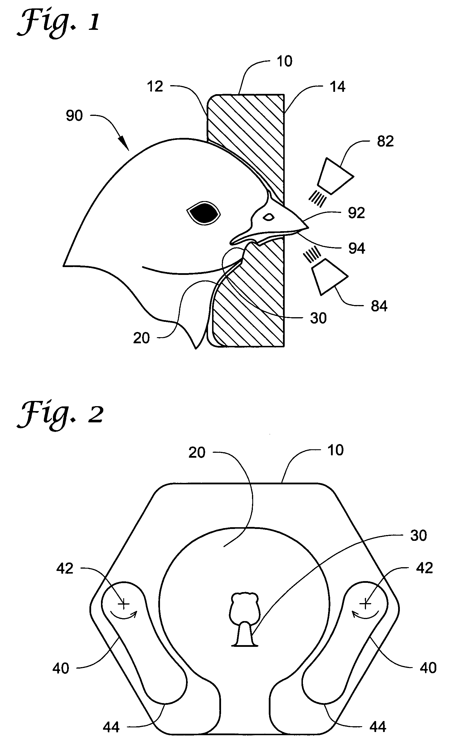 Beak treatment with tongue protection